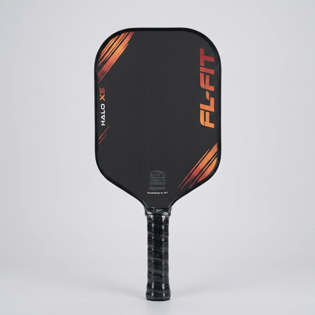Raquette pickleball FL-FIT Halo X5 noir orange