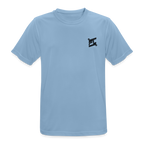 FL-FIT T-shirt Bleu ciel — Poitrine, logo FL  noir, coupe classique sport