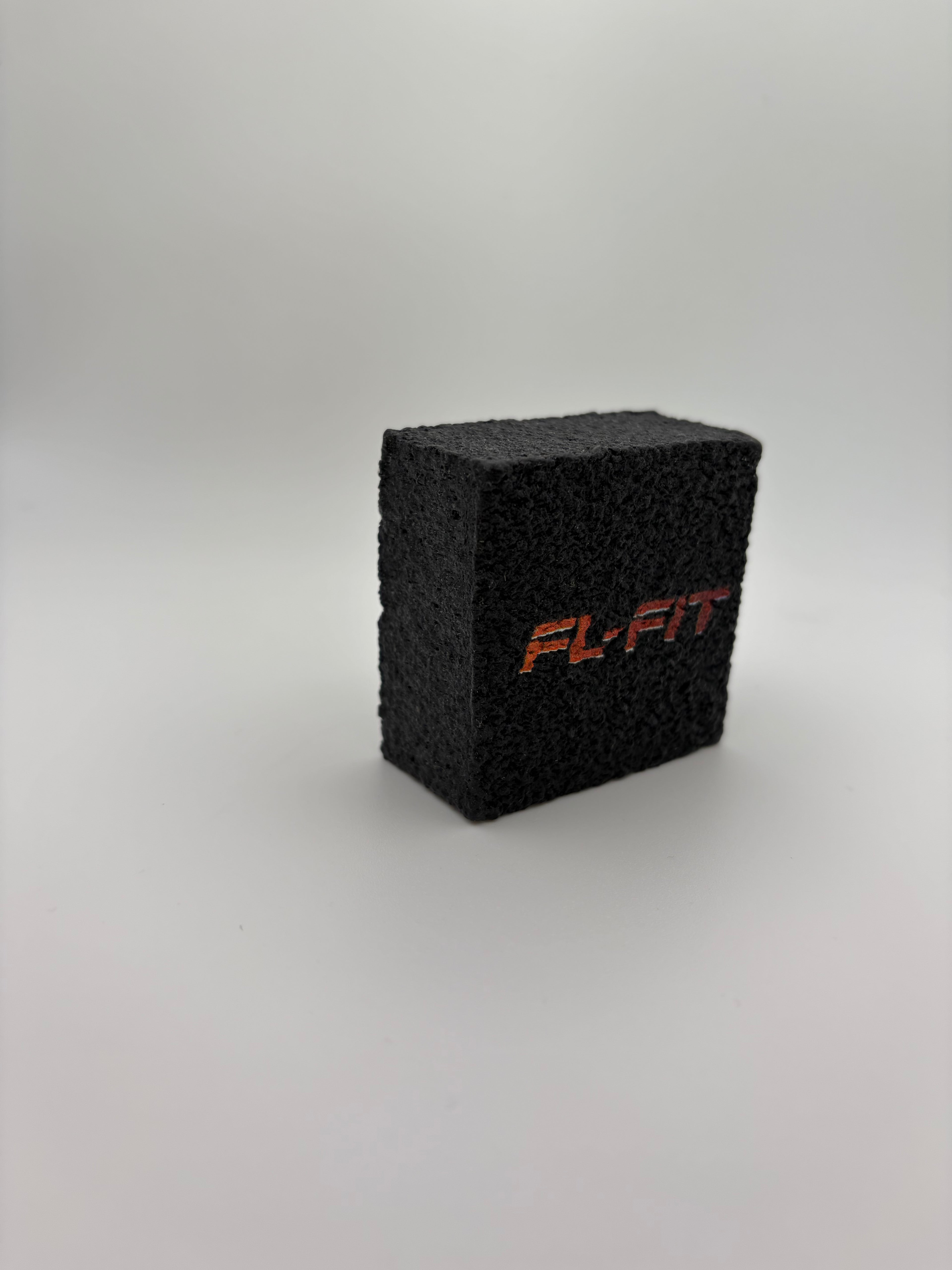 Gomme nettoyante pour raquette de pickleball FL-FIT - Bloc noir en caoutchouc pour restaurer le spin