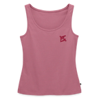 Débardeur  Femme FL-Fit – Légèreté, Confort et Performance - rose avec logo brodé orange 