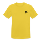 T-shirt respirant Homme - jaune soleil