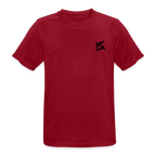 T-shirt respirant Homme - rouge foncé